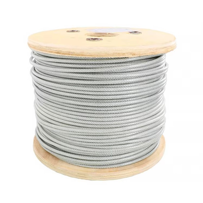Stainless Wire Ss316 - Tali Kawat Berlapis Nilon 7*7 Ss