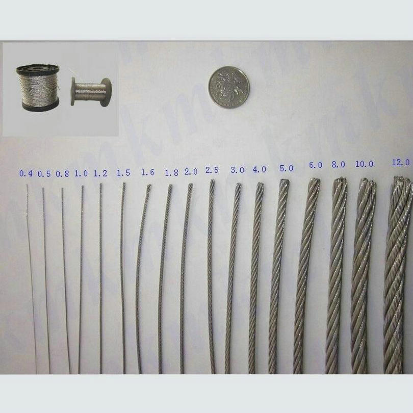 Stainless Wire Ss316 - HQ HW02 SS316 Marine Grade Stainless