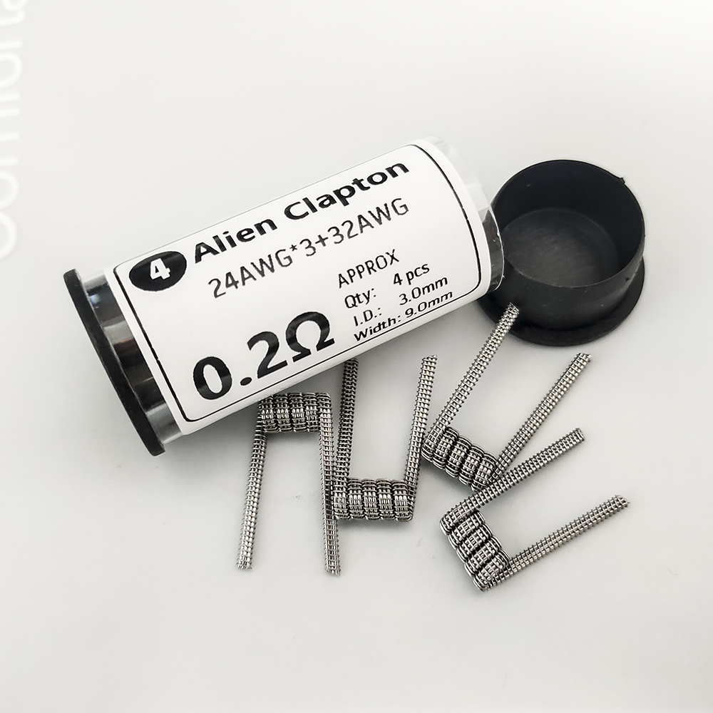 Coil Building Kit - 4 Buah Kawat Resistensi Premade A1