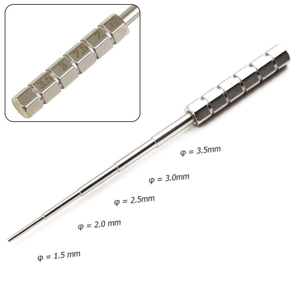 Coil Building Kit - 1 buah kawat baja tahan karat,