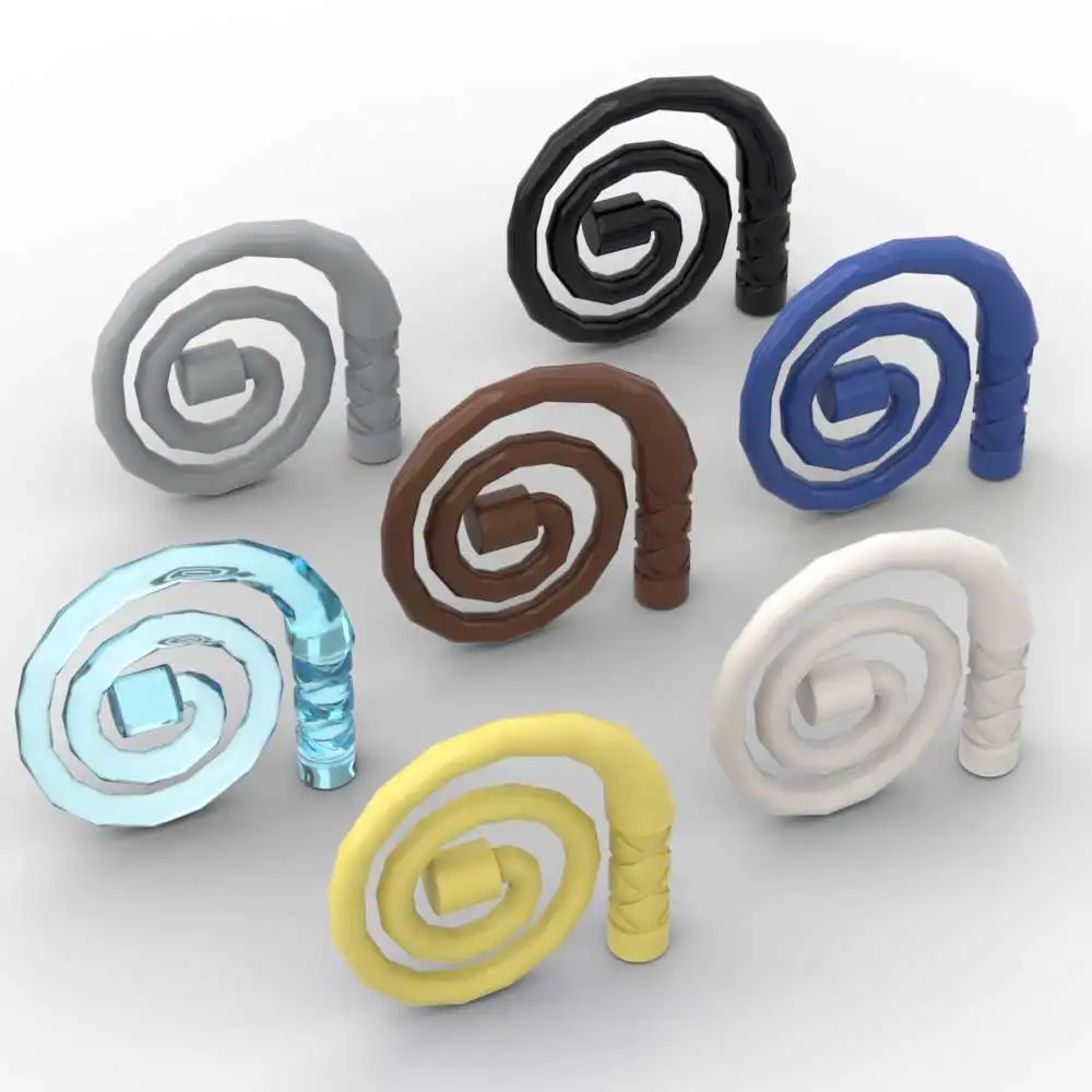 Coil Building Kit - MOC 10PCS Part Bricks 61975 Whip