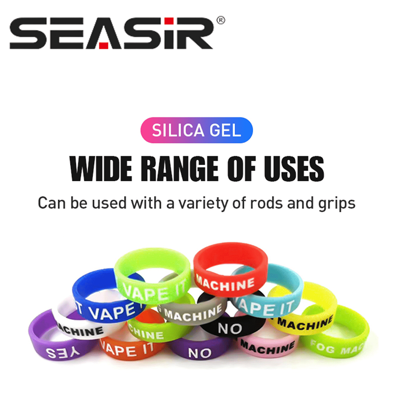Vape Band Silicone - SEASIR 10 Buah Klip Joran Pancing