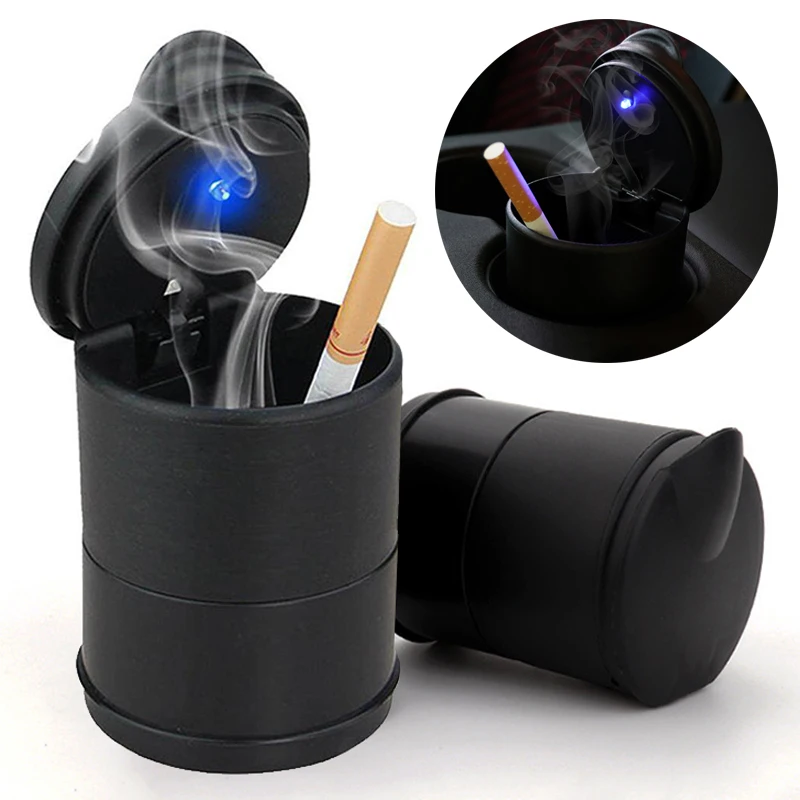 Vape Decoration - Asbak rokok LED mobil portabel, Aksesori