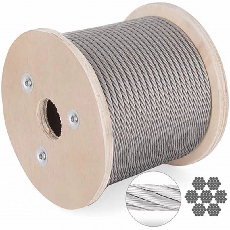 Stainless Wire Ss316 - Kawat Baja 7X19 Diameter 3.18mm 3.2mm