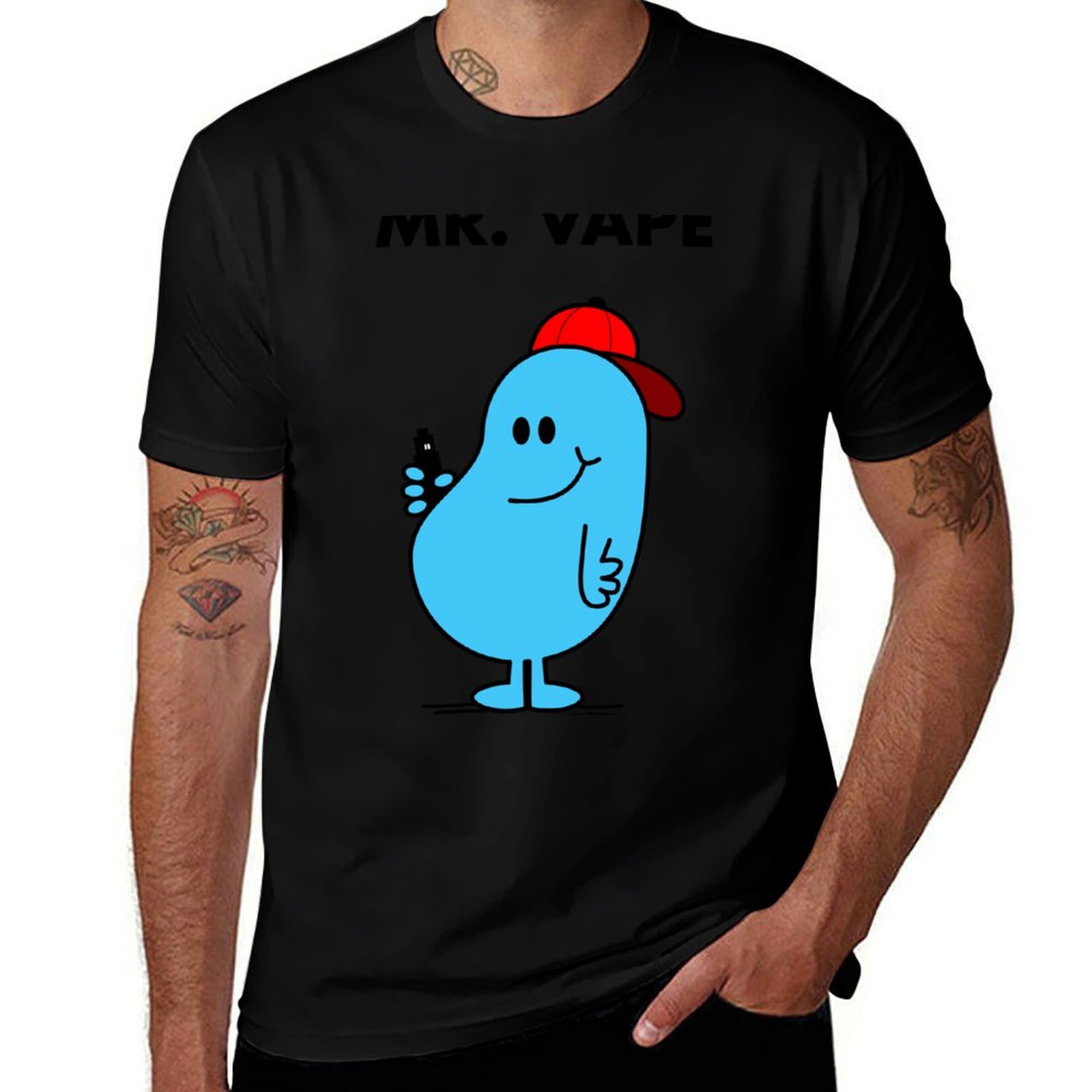 Kaos Mr.Vape Kaos Olahraga Mus - Quick Vape ulasan dan harga
