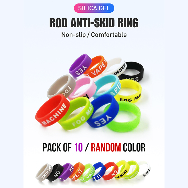 SEASIR 10 Buah Klip Joran Panc - Vape Band Silicone ulasan dan harga