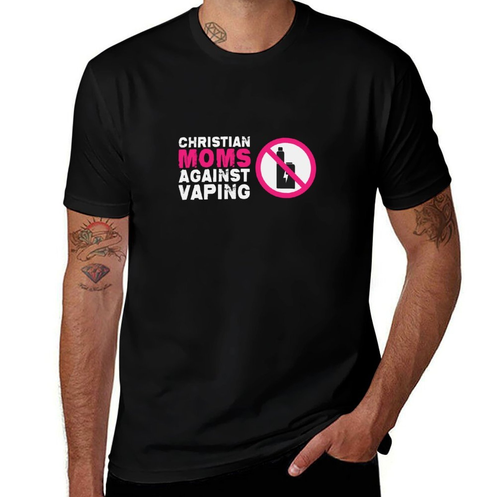 Kaos Christian Moms Against Va - Quick Vape ulasan dan harga