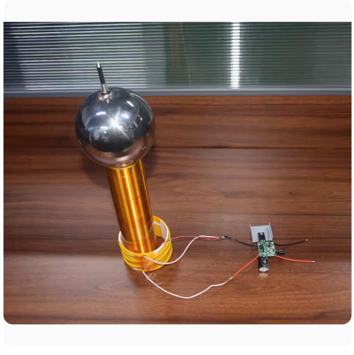 Taidacent 12V lilin Tesla Coil - Coil Building Kit ulasan dan harga