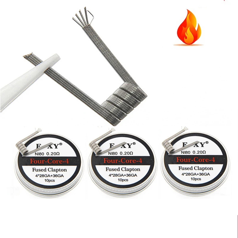10 buah/kotak Ni80 koil Prebui - Coil Building Kit ulasan dan harga